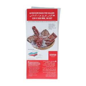 VACUUM BAG FOR SALAMI 12X55CM 30PC/SET VACUUM BAG FOR SALAMI 12X55CM 30PC/SET